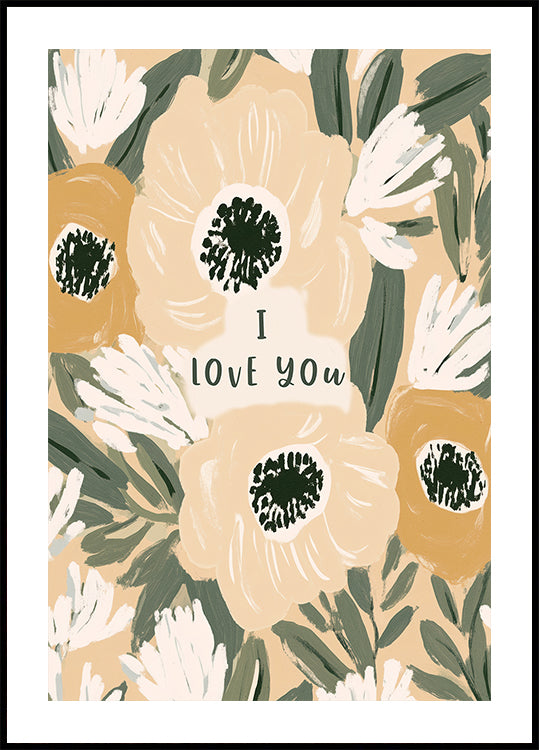 Floral Love Note (NEW) - Posterbox