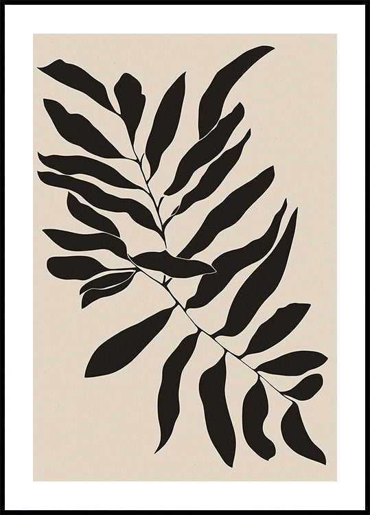 Leafs on twig (NEW) - Posterbox