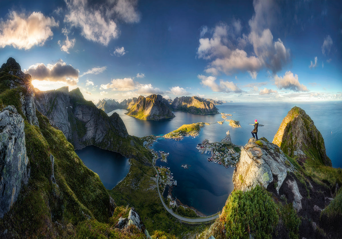 Póster Reinebringen views