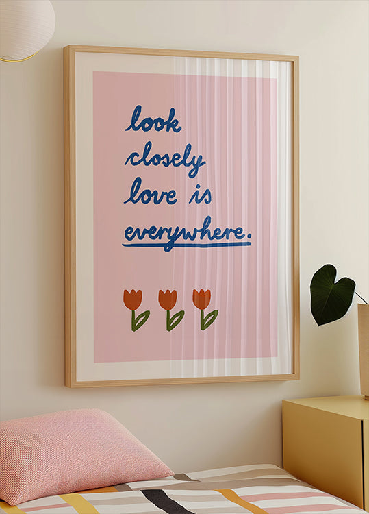 Love is everywhere 2 Plakat