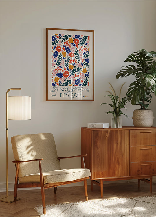 About Love. Tiny Flowers Plakat - Posterbox