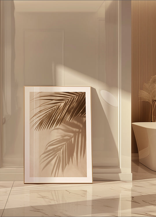 Palm Leaf Shadows (NEW) - Posterbox