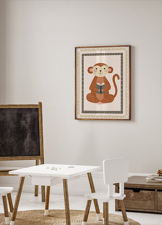 Booklove(monkey) (NEW) - Posterbox