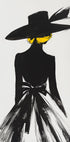 The Lady In the Black Hat (NEW) - Posterbox
