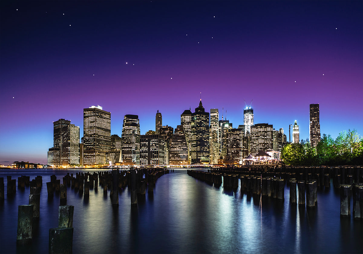 Linha do céu de Nova York