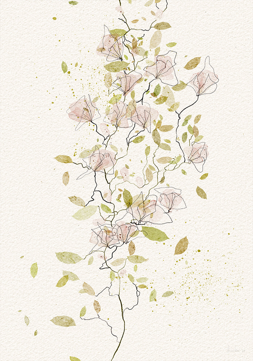 Delicate Vine Dance (NEW) - Posterbox