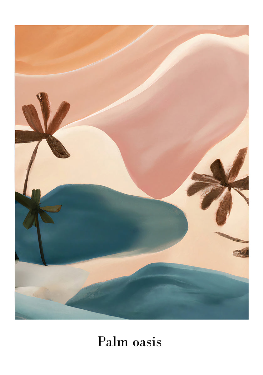 Palm Oasis (NEW) - Posterbox