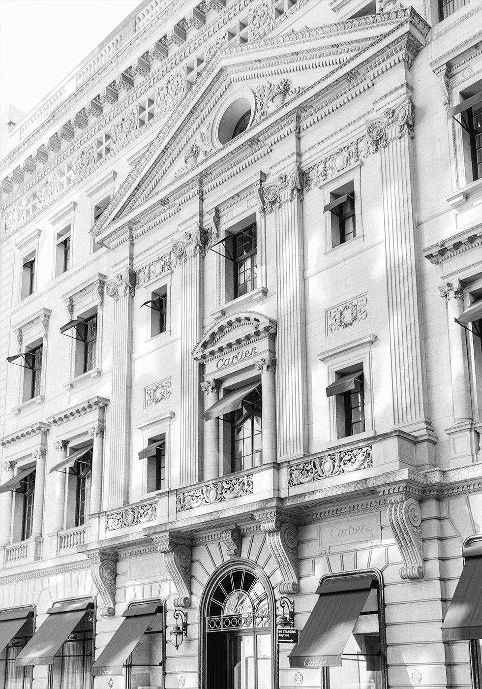 "Pôster com vista serena para uma vila costeira"