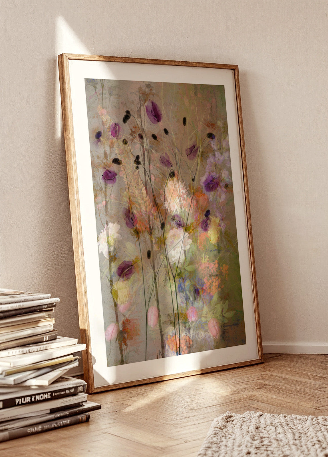 Jardim floral sonhador