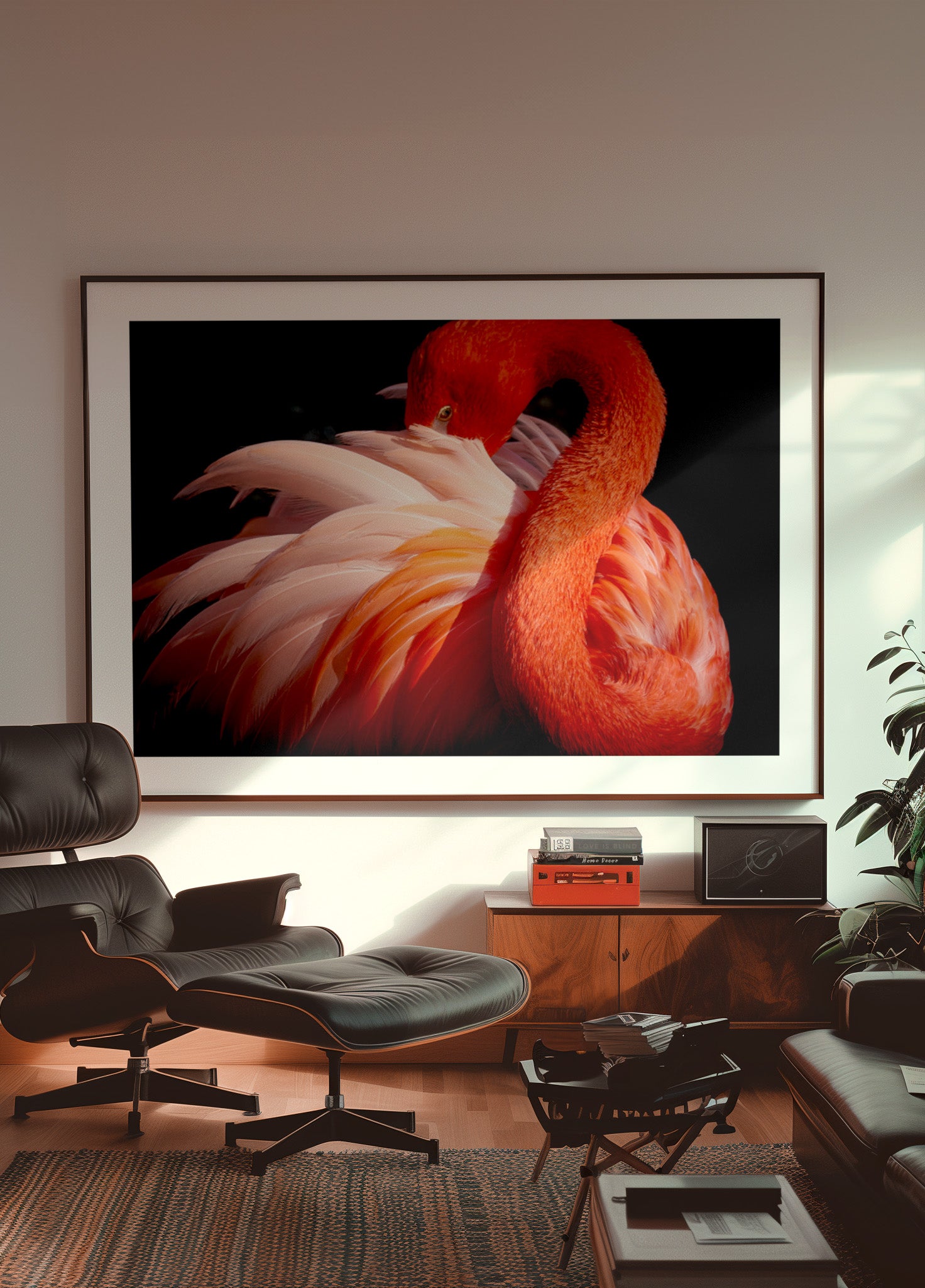 Flamingo Rosa Elegante