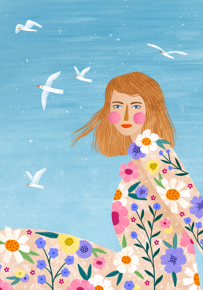 Pôster Brisa Floral