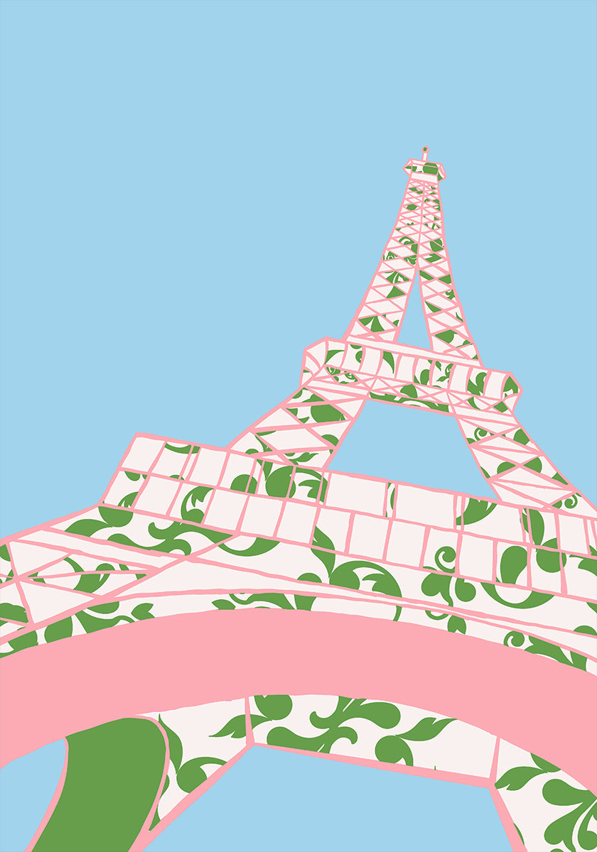 Pôster Torre Eiffel (tarde)