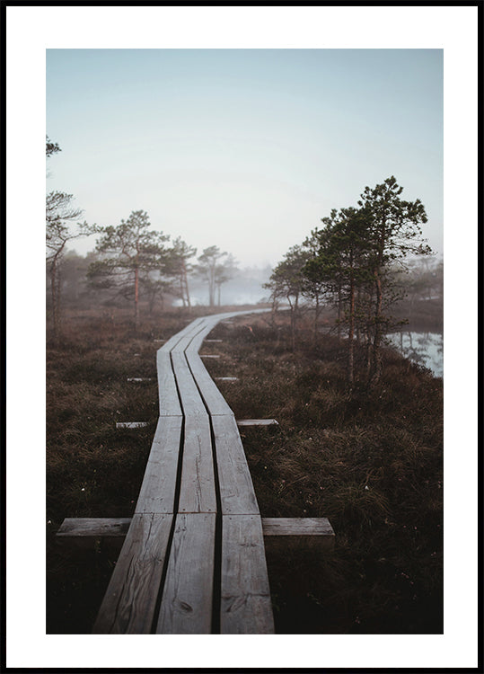 Riga Swamp Plakat - Posterbox.dk