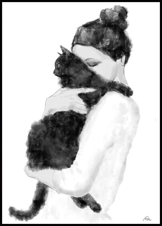 Pôster Amante de Gato