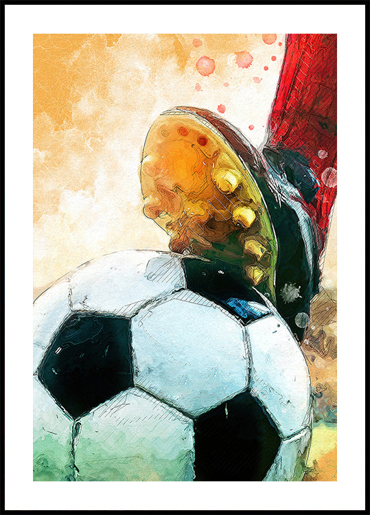 Póster Football 1 sport art