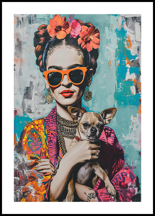 Pôster Frida Chihuahua