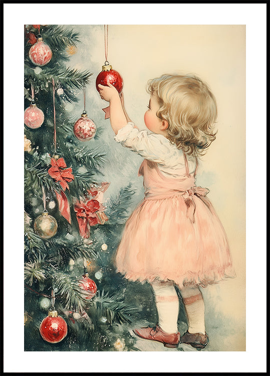 Poster Jovem na véspera de Natal