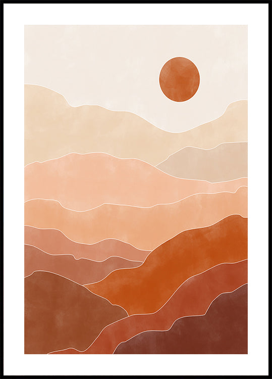 Nascer do Sol no Deserto