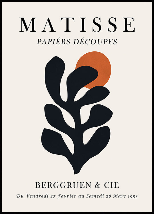 Pôster floral Matisse 9