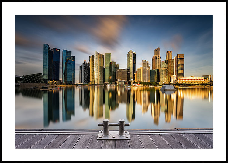 Manhã Dourada em Singapura