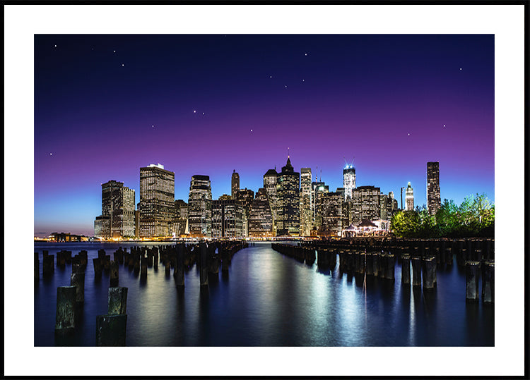 Linha do céu de Nova York