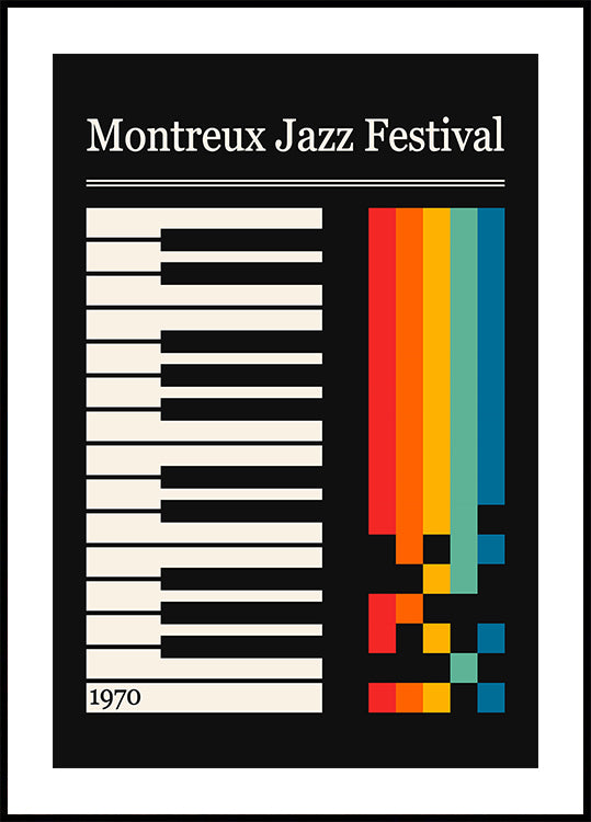 Pôster do Festival de Jazz de Montreux
