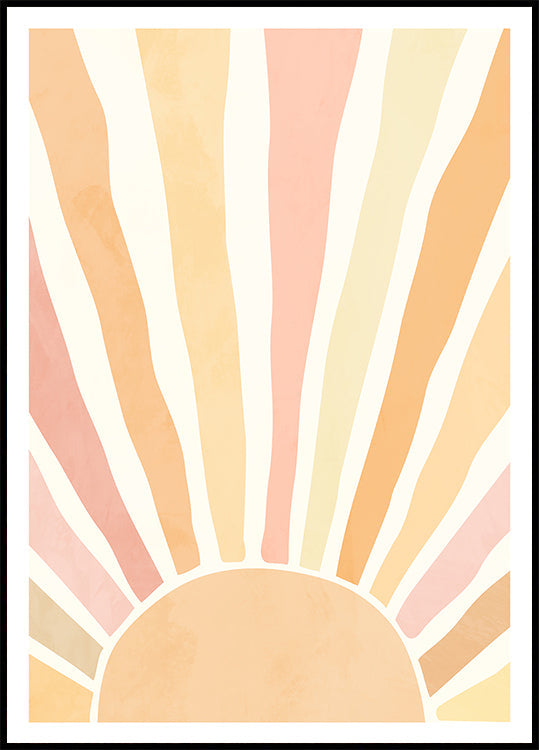 Póster Boho Sunrise