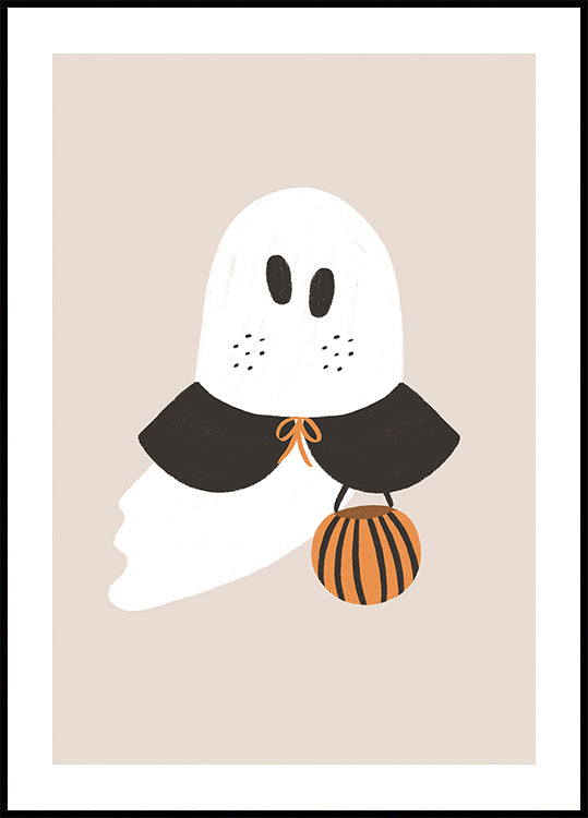 Pôster fantasma fofo