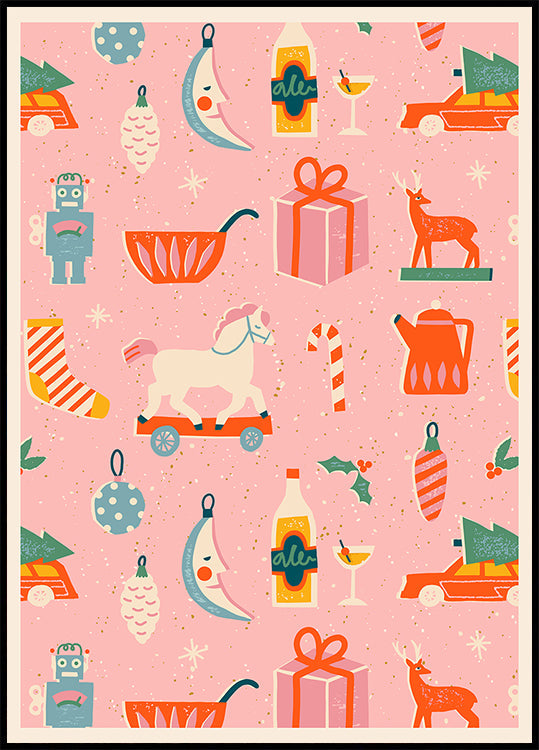 Póster Happychristmasno71