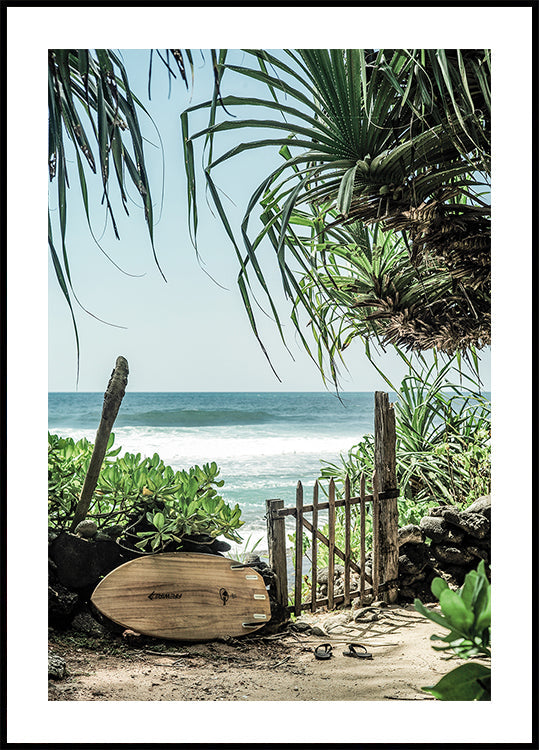 Póster Serenidade Costeira