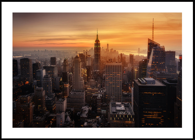 Póster Luz de Manhattan