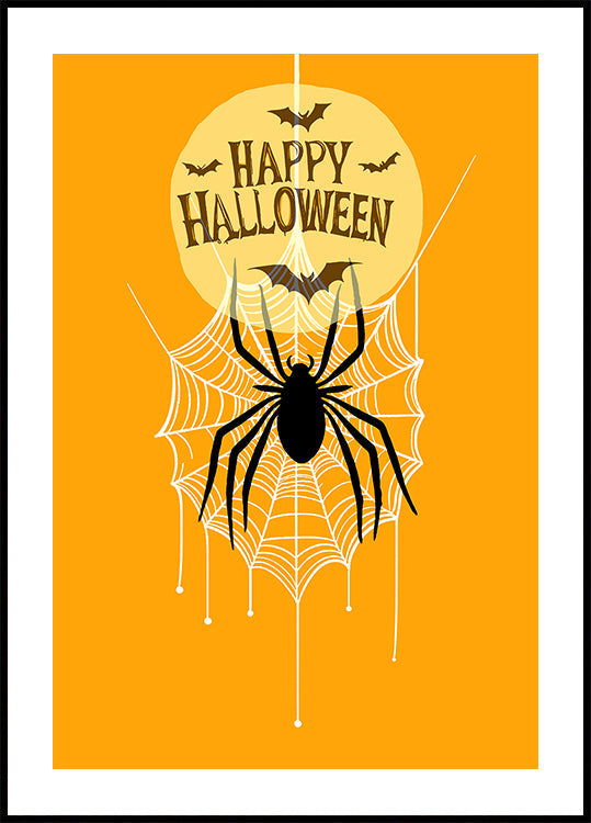 Retro Spooktacular: um pôster bacana com clima de Halloween