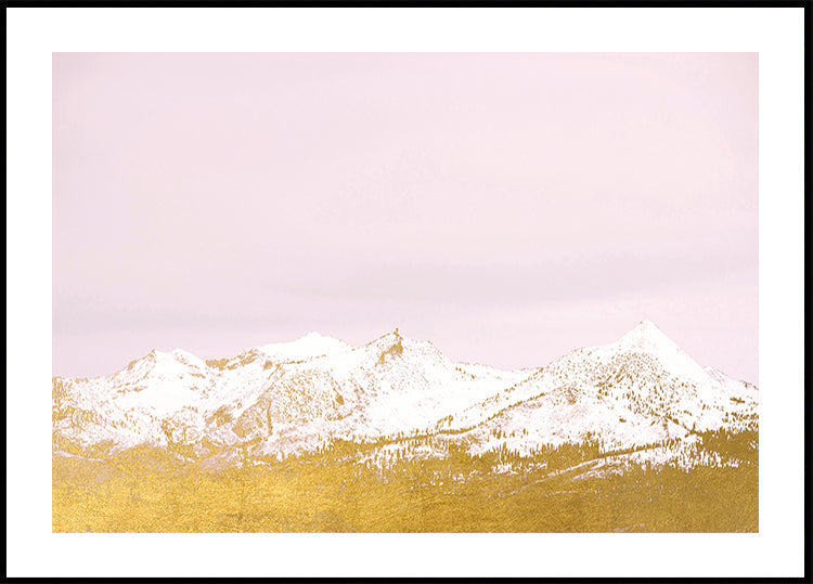 Pôster Montanhas Douradas