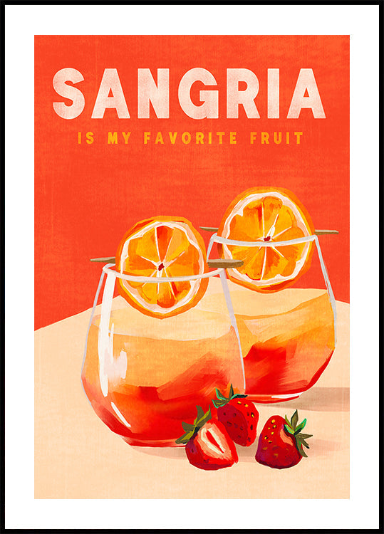Póster Sangria