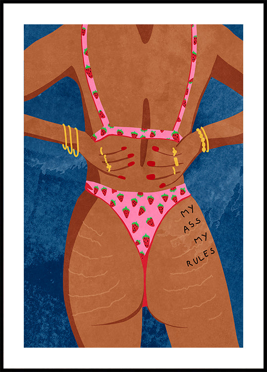 Póster Minha bunda, minhas regras
