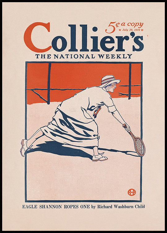 Collier's, o National Weekly, Eagle Shannon Ropes One Poster