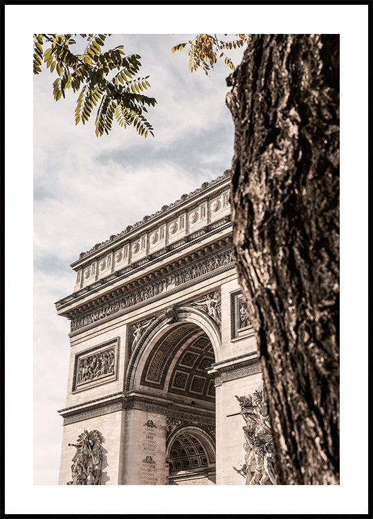 Pôster Arco do Triunfo Paris