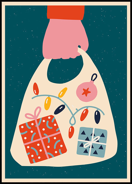 Póster Happychristmasno82