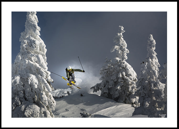 Póster Ski é vida