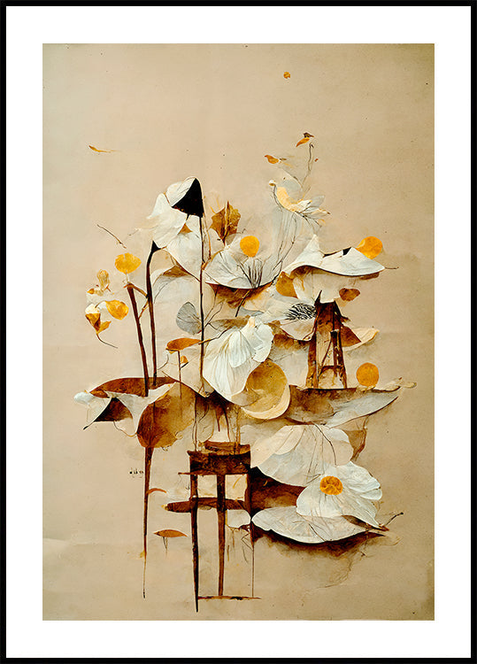 Póster Florescendo da Serenidade