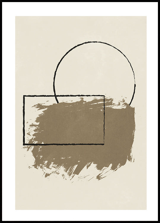 Layered Abstract No. 2 Plakat - Posterbox.dk