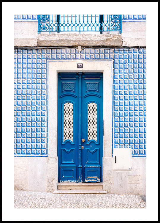Póster Lisboa Azul