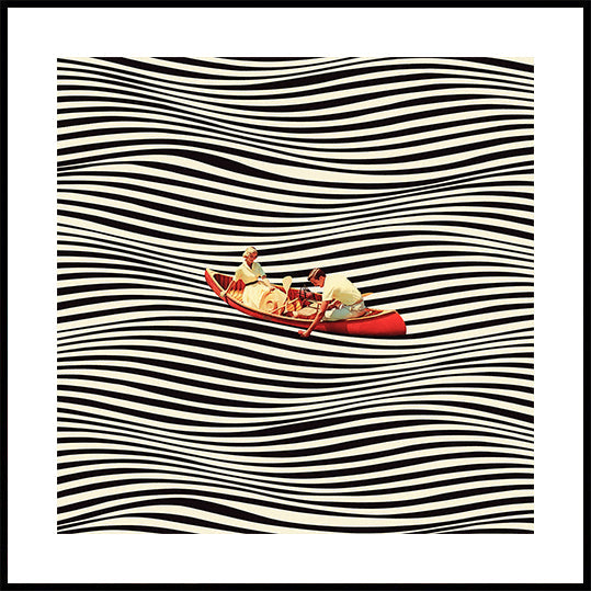 O verdadeiro pôster da viagem de barco