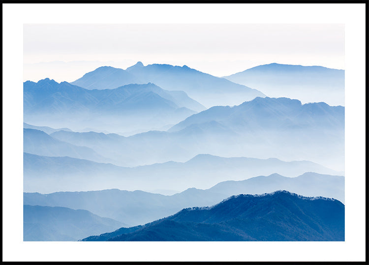 Pôster Montanhas enevoadas