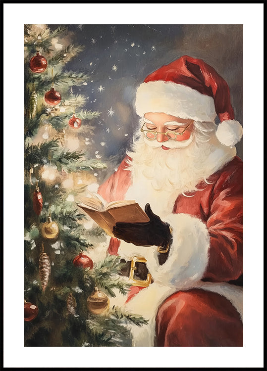 Pôster Santa Leitura No.2