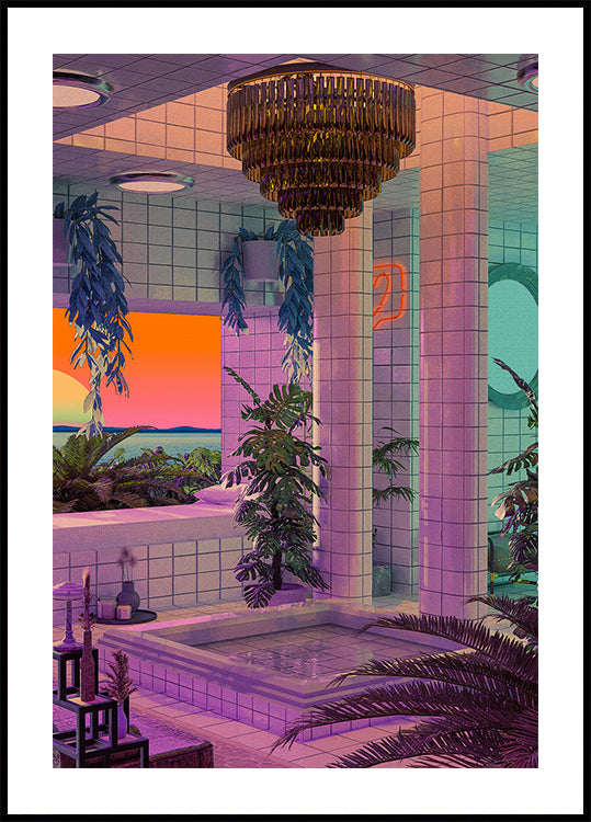 Piscina Vaporwave