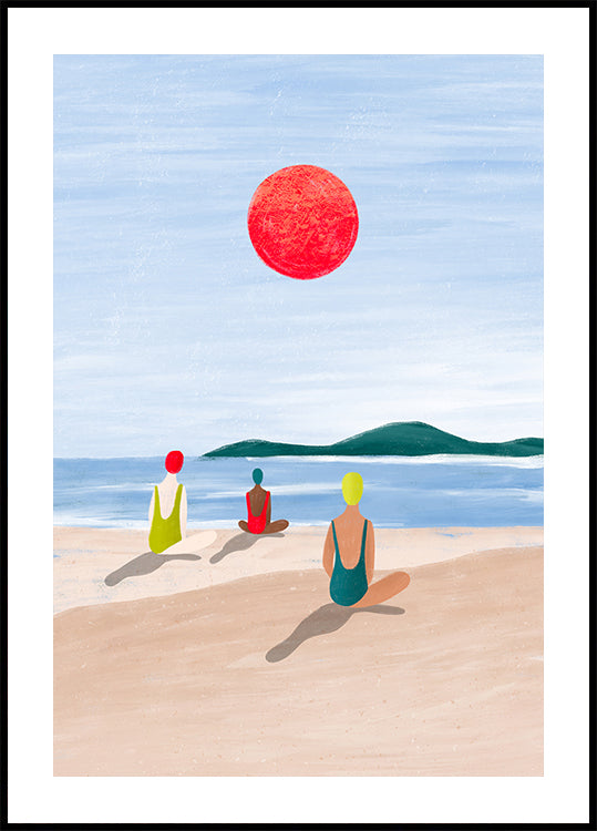 Meninas na praia