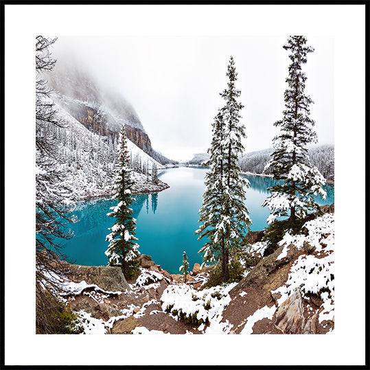 Snow at Moraine Plakater