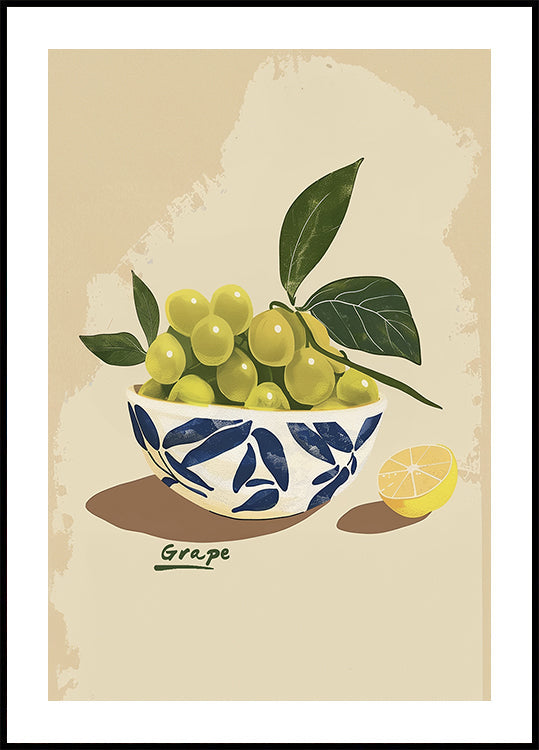 Tigela de Uvas
