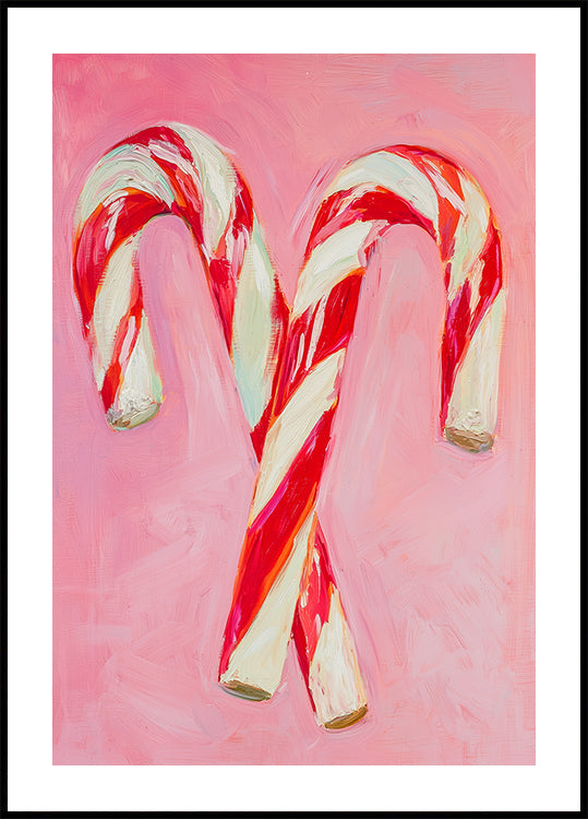 Póster Candy Cane Delight